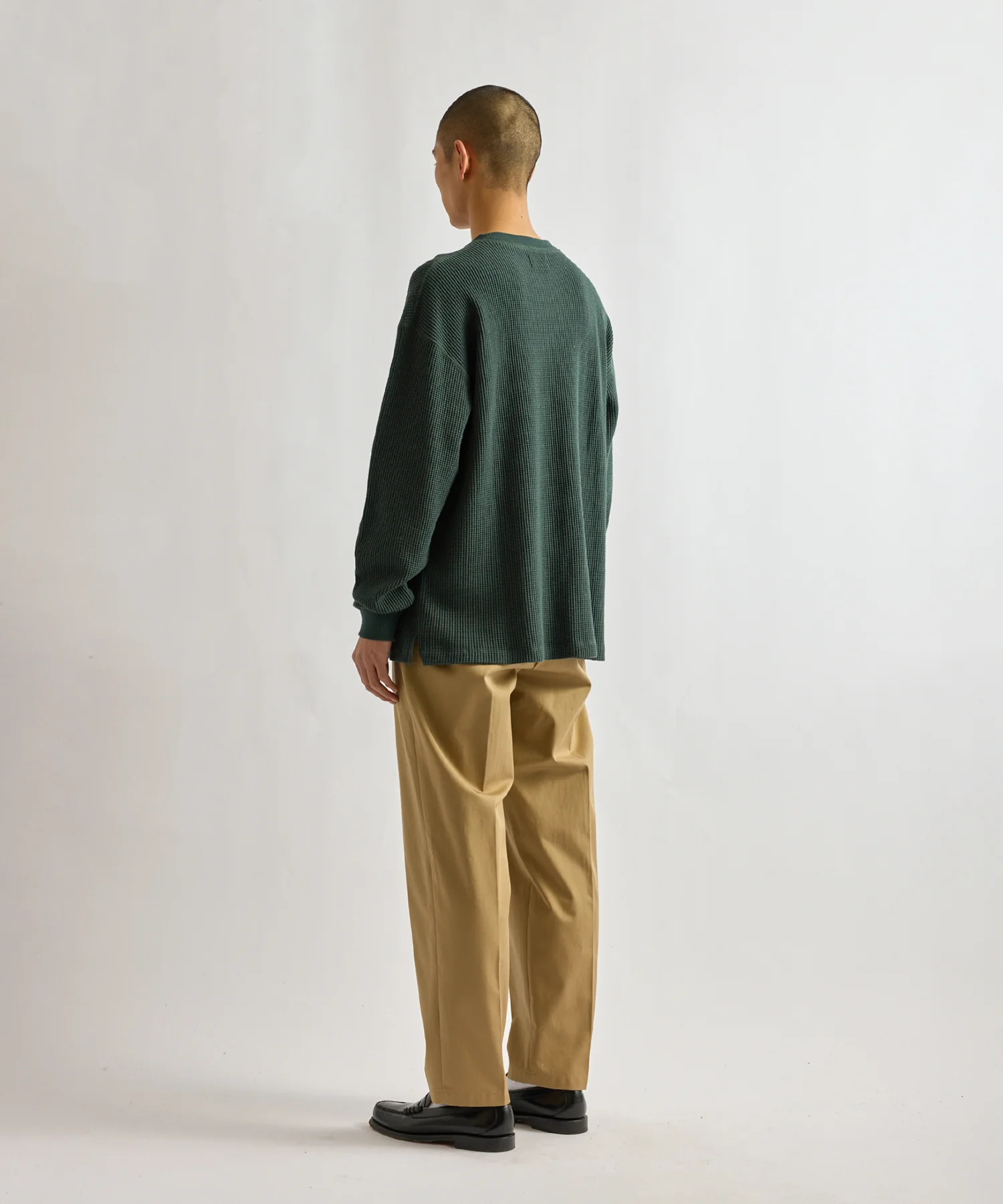 Alex Heavy Waffle Relaxed Top - Image 4