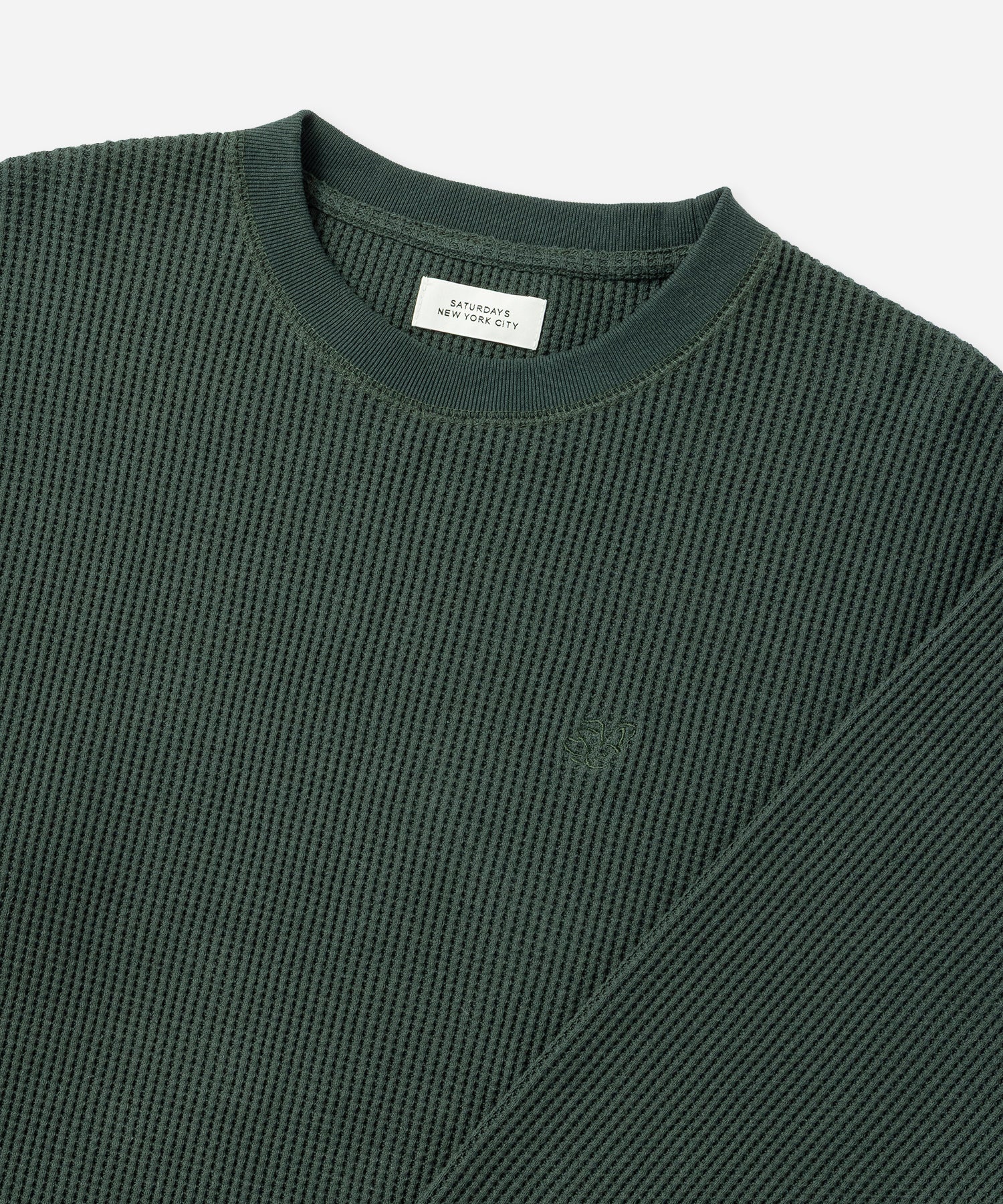 Alex Heavy Waffle Relaxed Top - Image 5