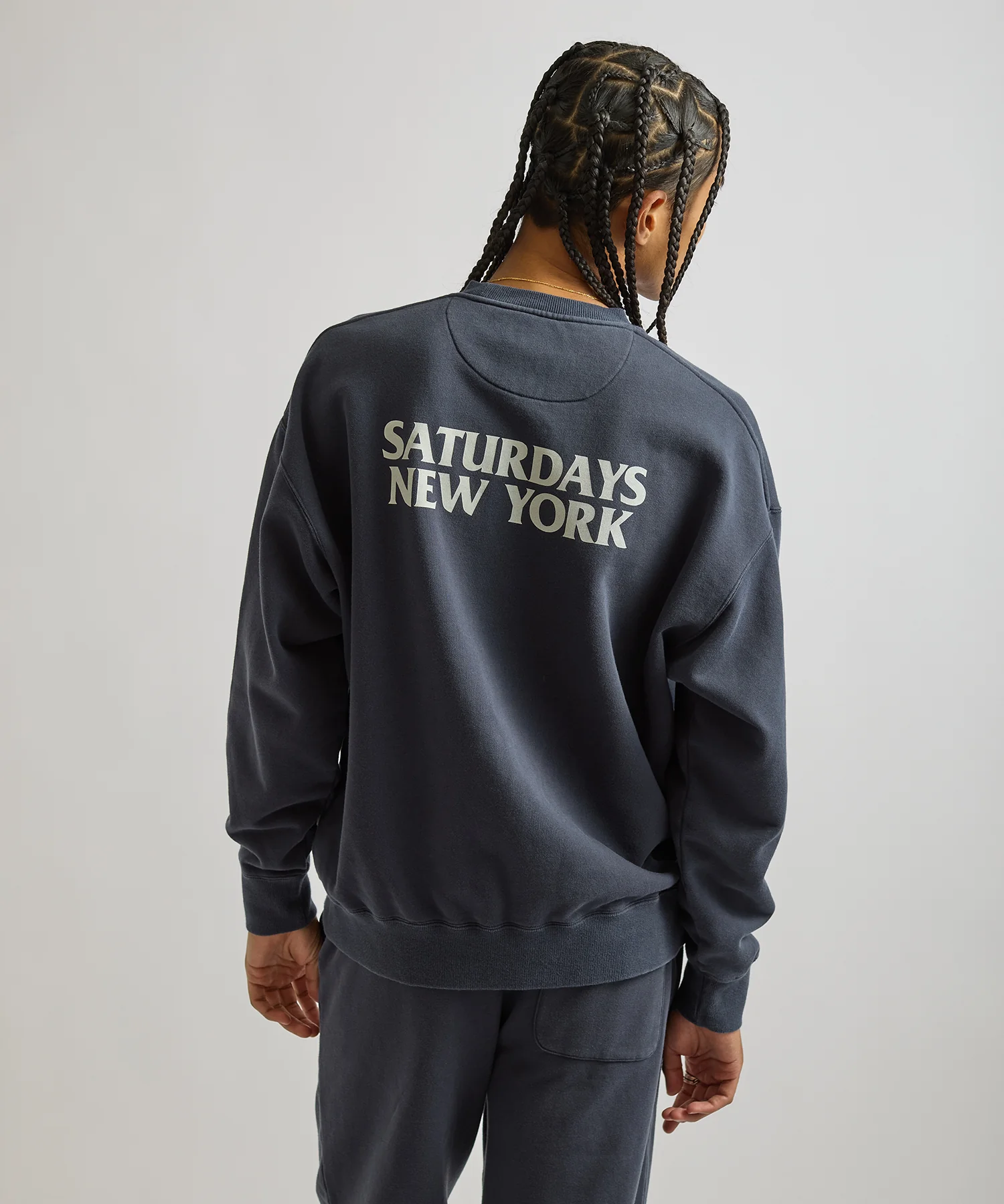 Ari Relaxed Ozone Washed Sweatshirt - Image 3