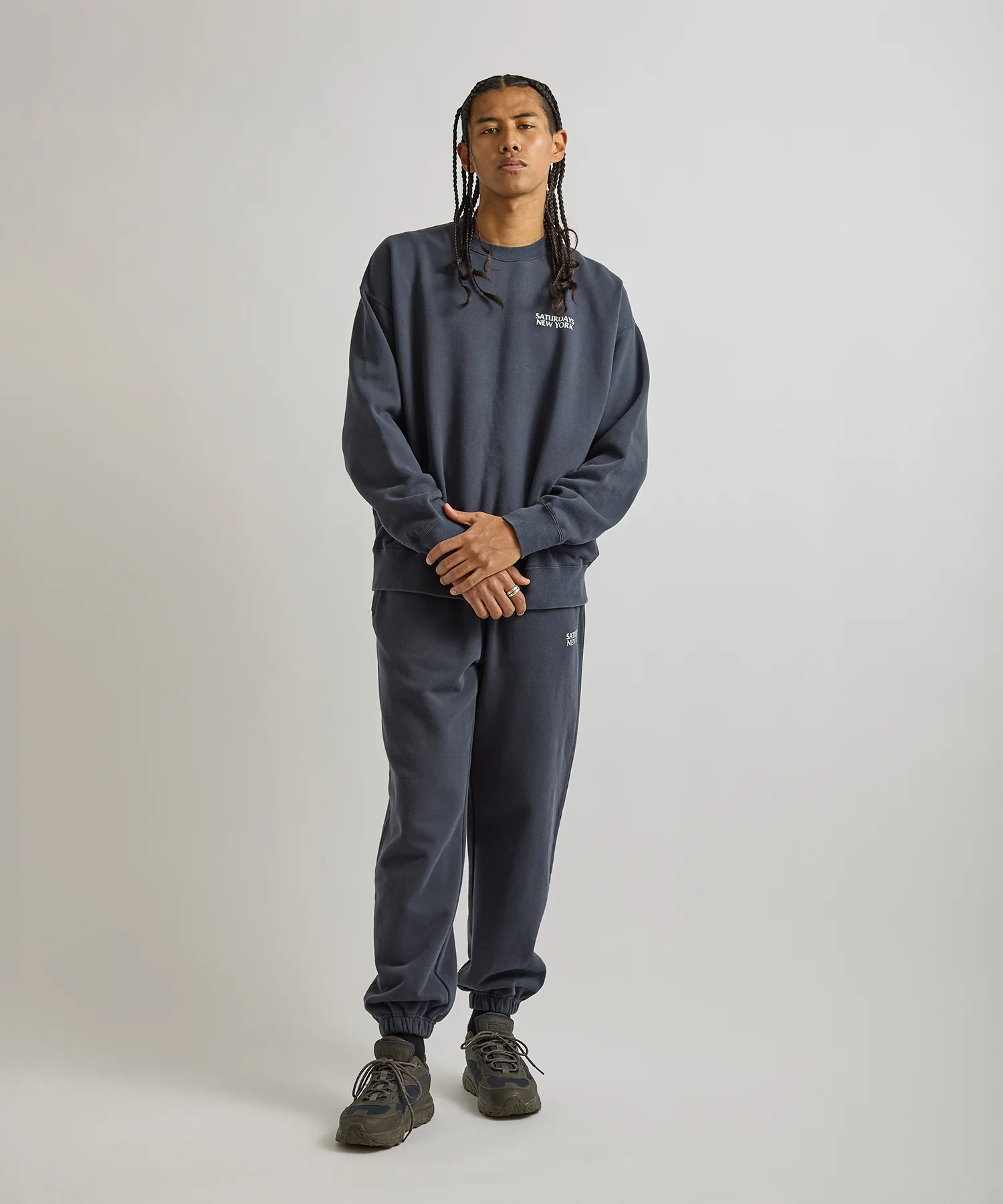 Ari Relaxed Ozone Washed Sweatshirt - Image 4