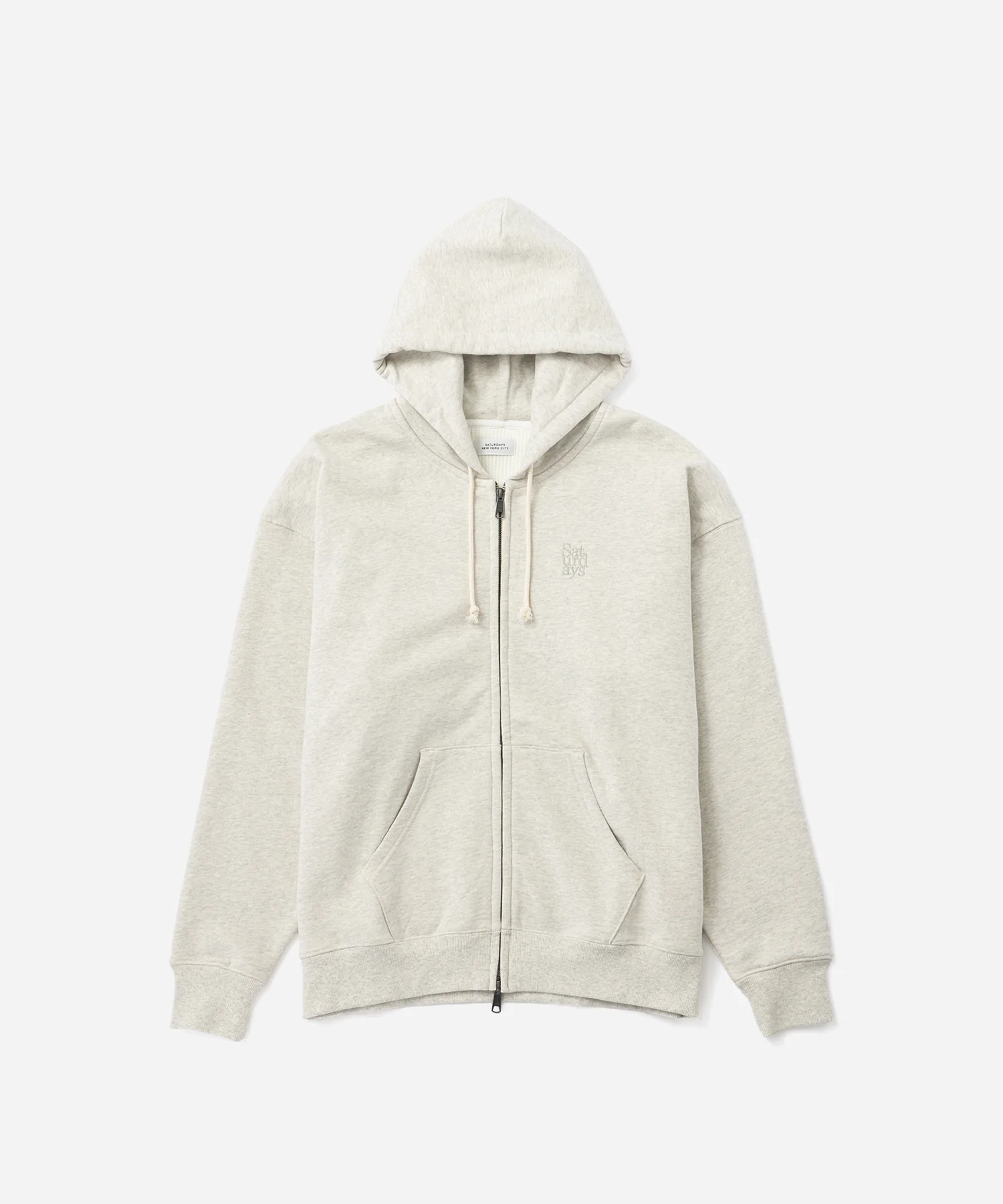 Canal Waffle Lined Zip Hoodie
