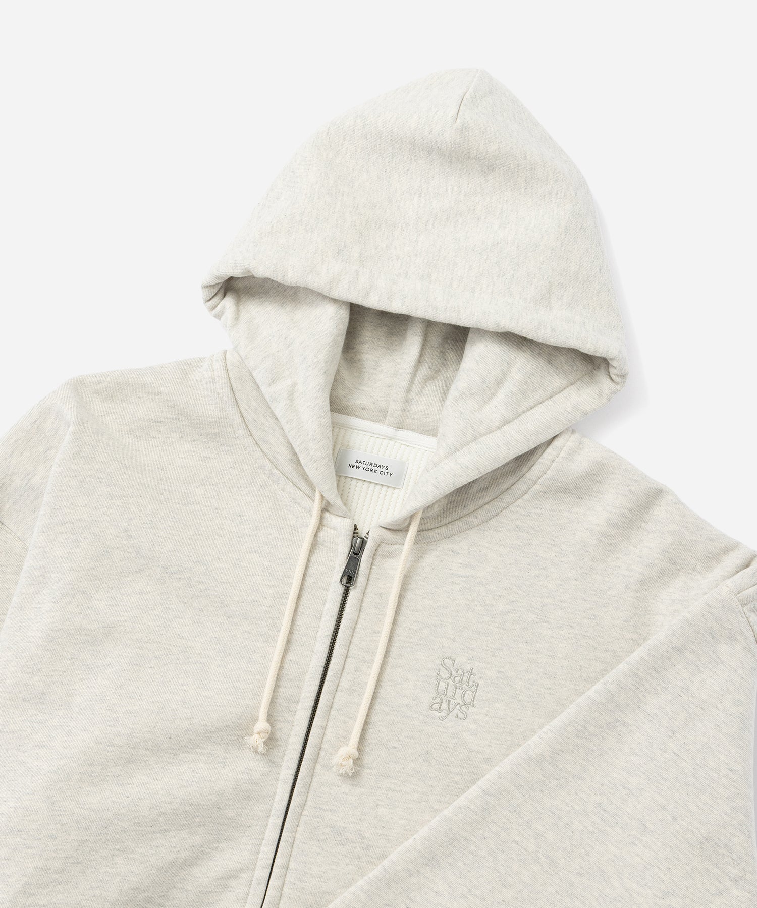 Canal Waffle Lined Zip Hoodie - Image 5