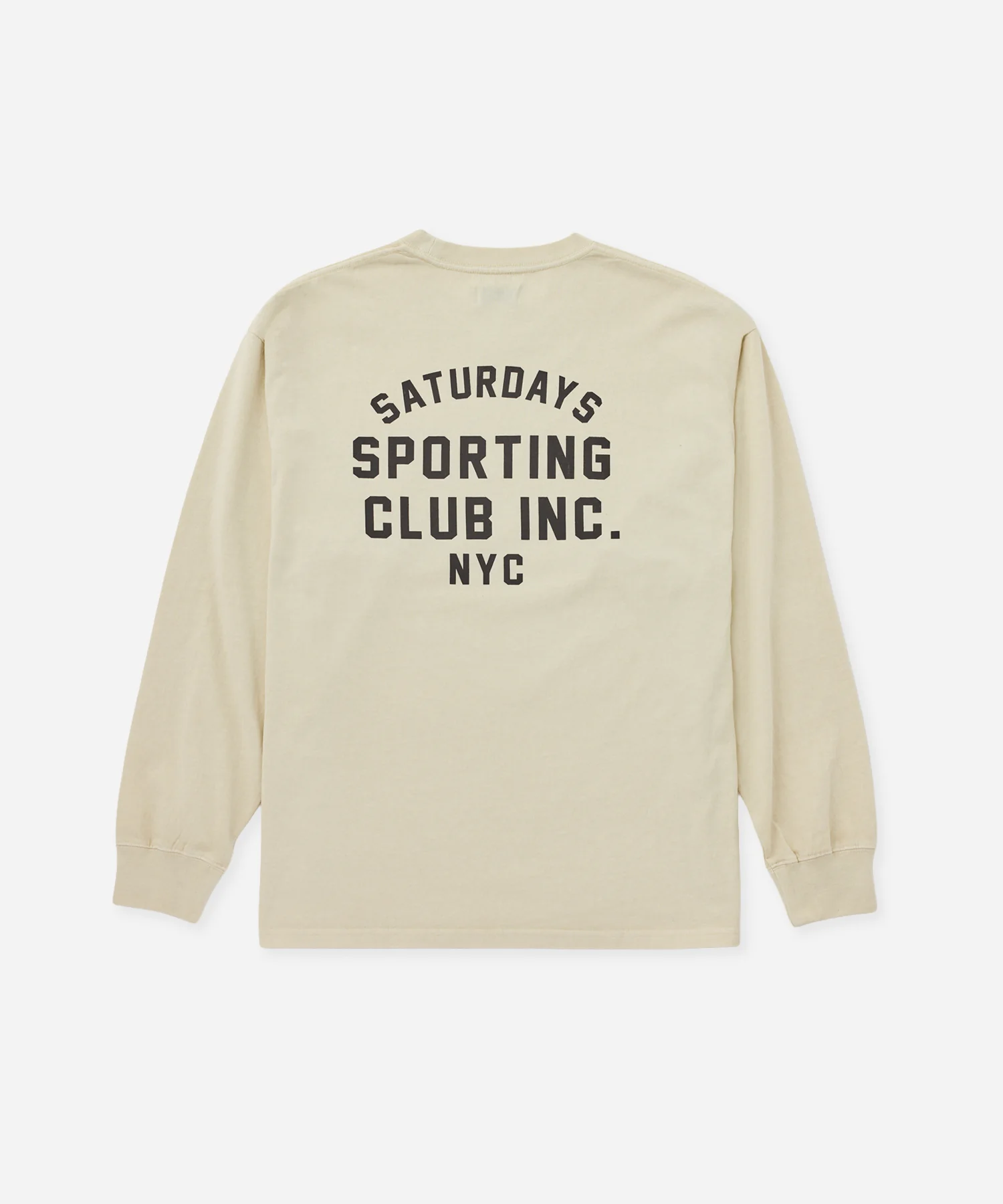 Collegiate Printed Long Sleeve Tee