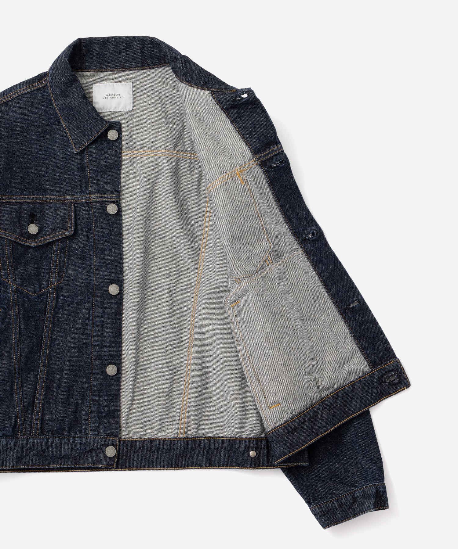 Emil Rinsed Denim Jacket - Image 6