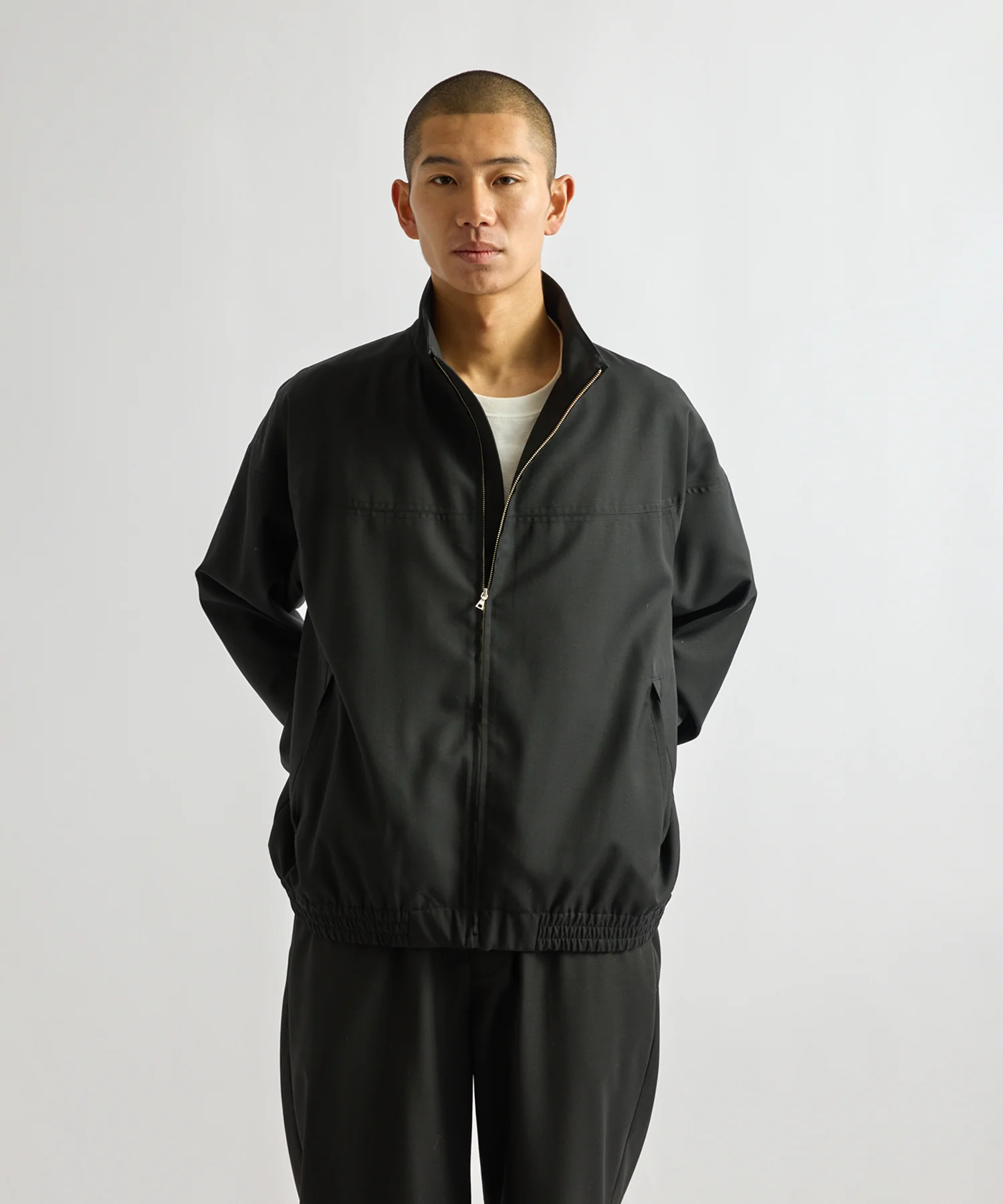 Everett Tropical Wool Training Jacket - Image 2
