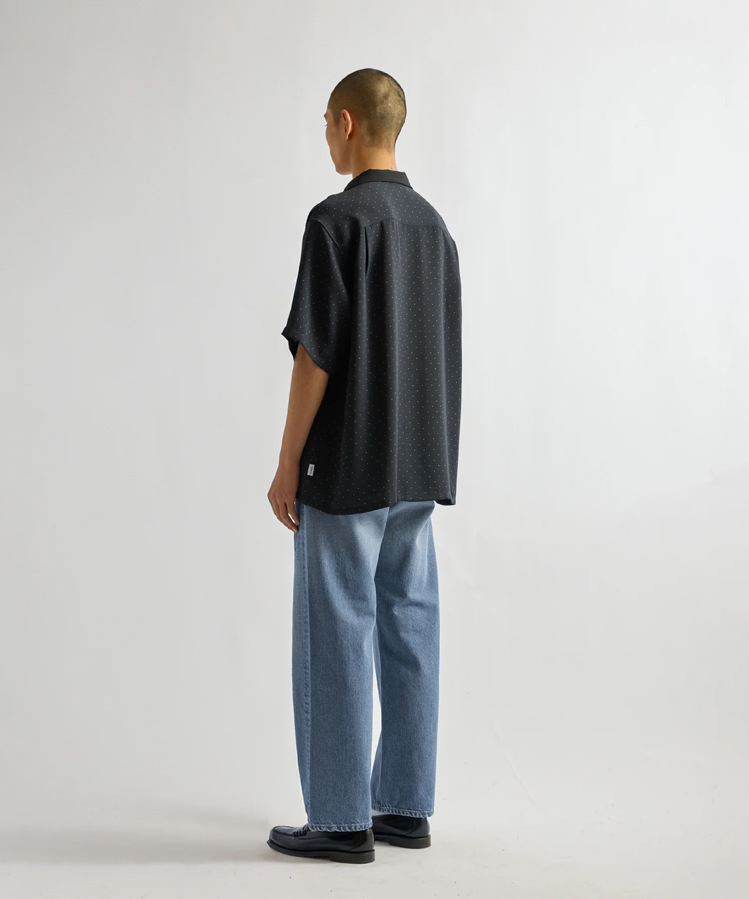 Hester Dot Print Short Sleeve Shirt - Image 4