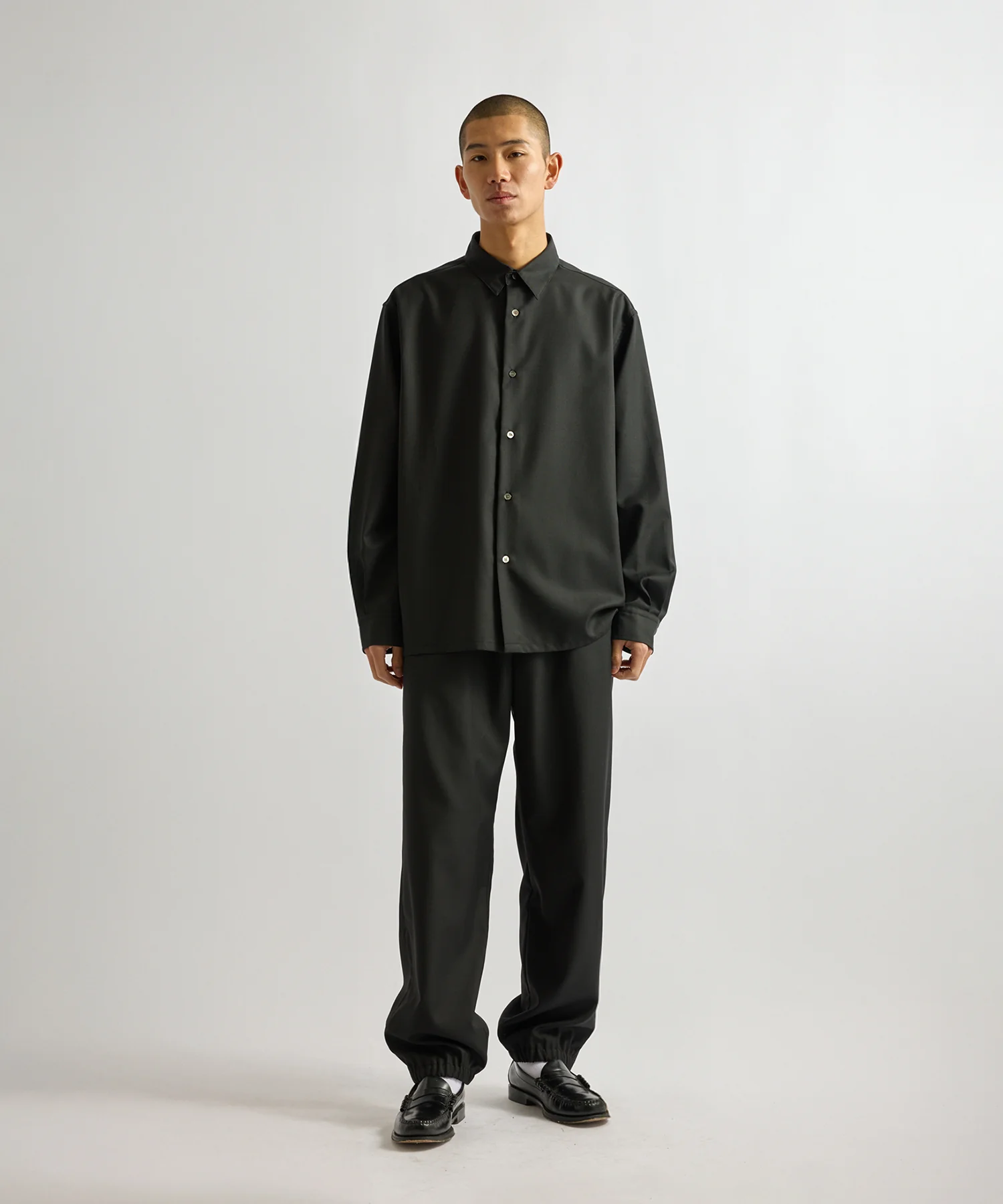 Kenmare Tropical Wool Long Sleeve Shirt - Image 3