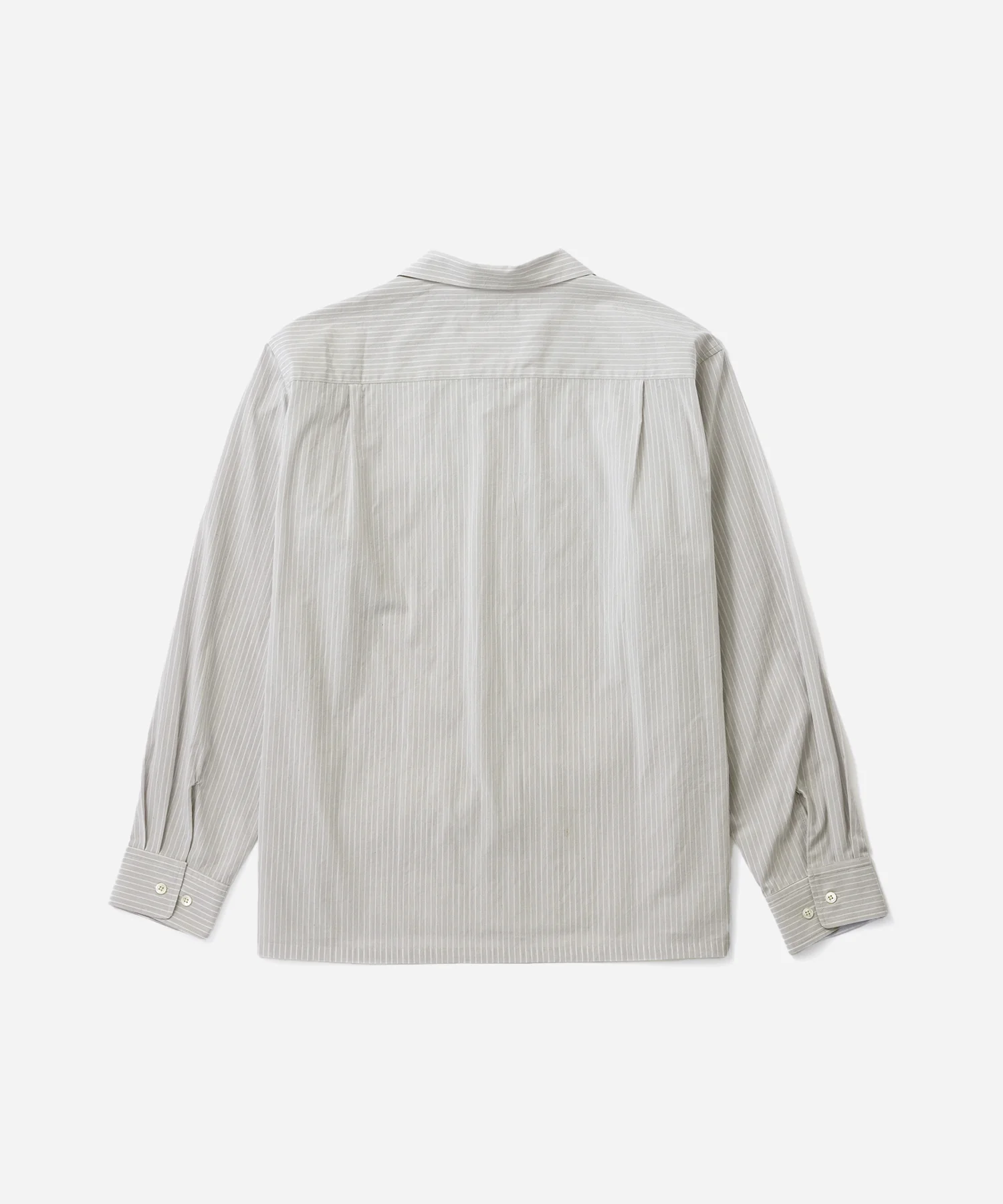 Marco Stripe Open Collar Shirt - Image 6