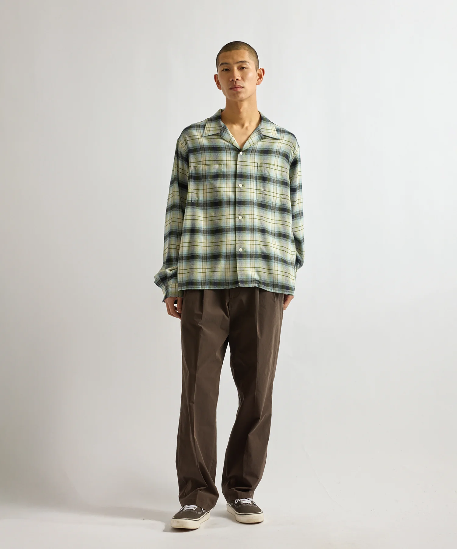 Marco Vintage Check Long Sleeve Shirt - Image 3