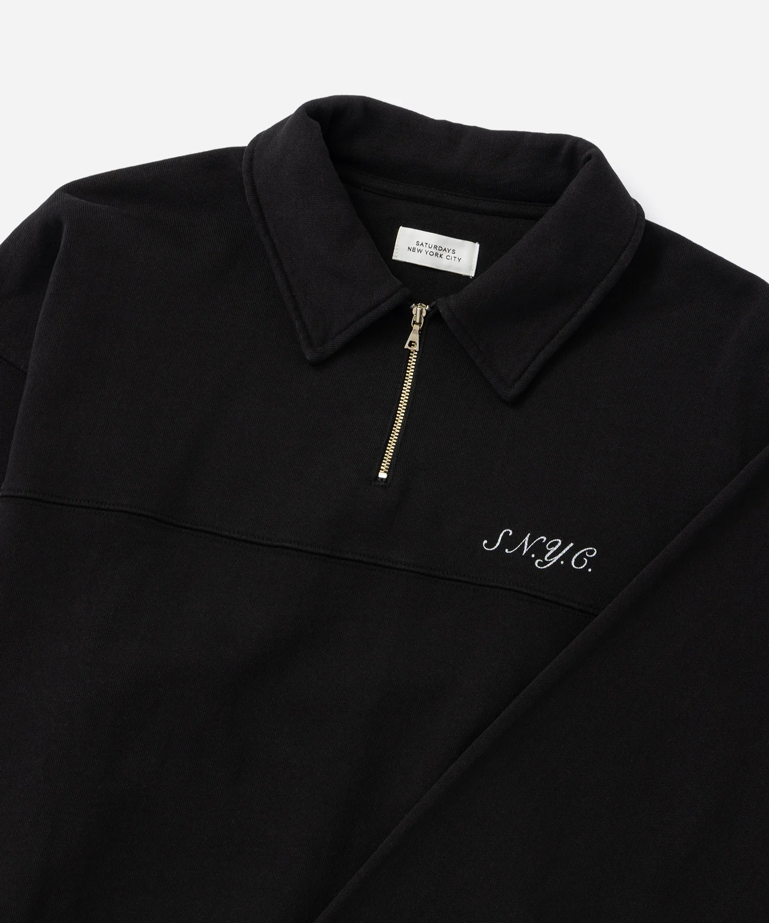 Mott Relaxed Quarter Zip Sweatshirt - Image 5