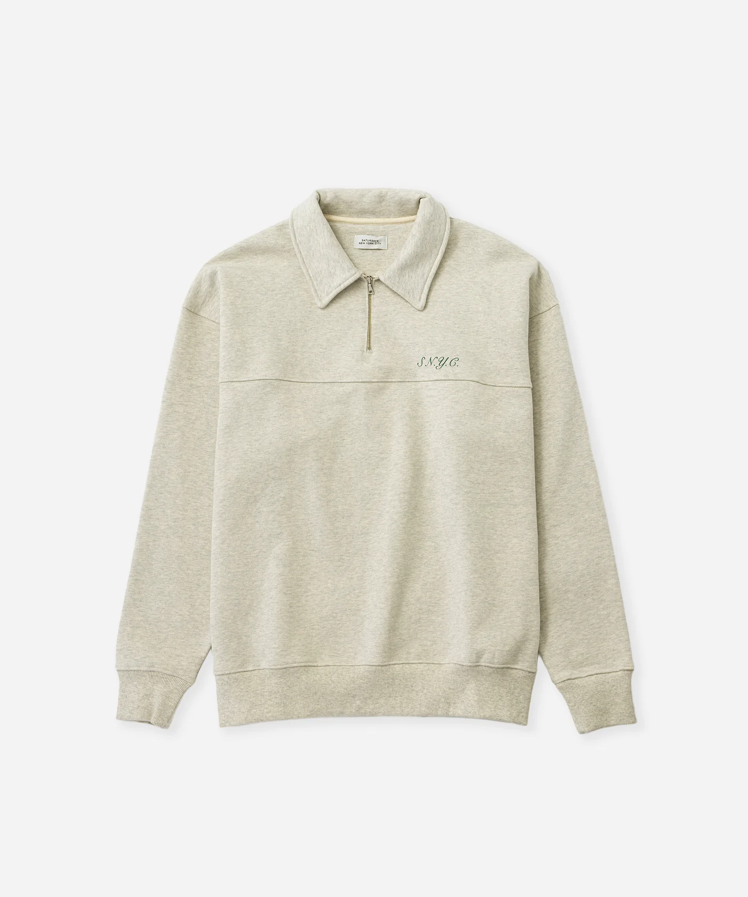 Mott Relaxed Quarter Zip Sweatshirt