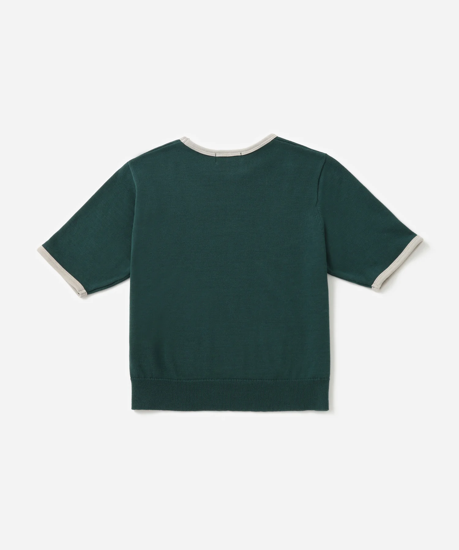 Suzie Compact Knit Short Sleeve Top - Image 6