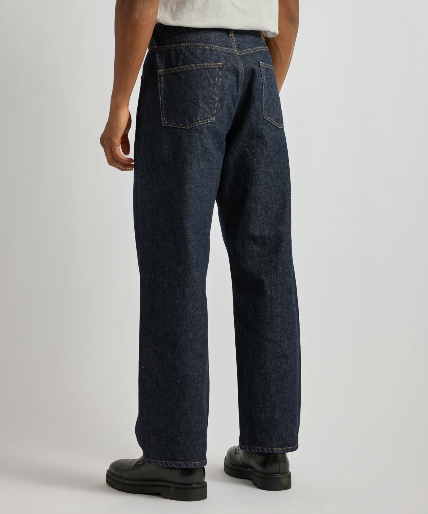 Tobias Straight Rinsed Denim Pant - Image 3