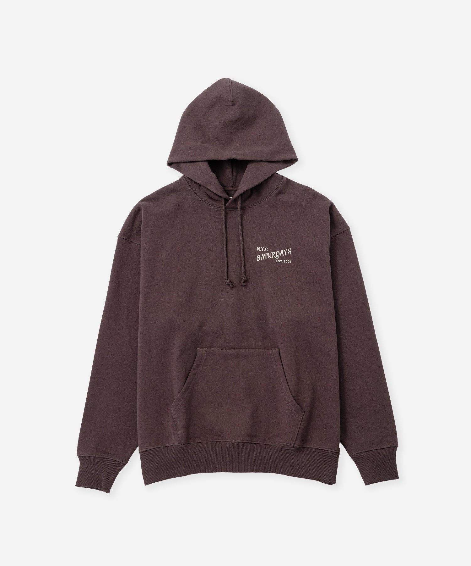 Warren Vintage Serif Relaxed Hoodie