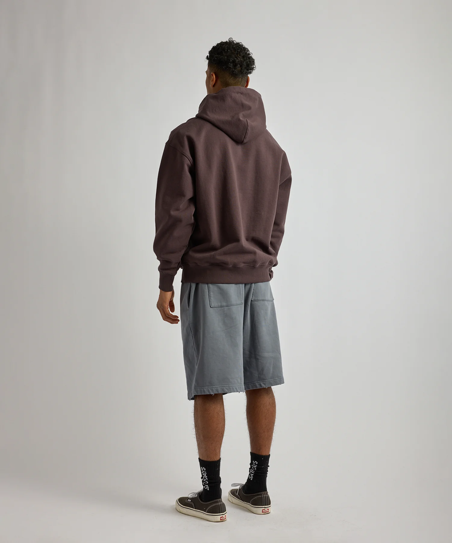 Warren Vintage Serif Relaxed Hoodie - Image 4