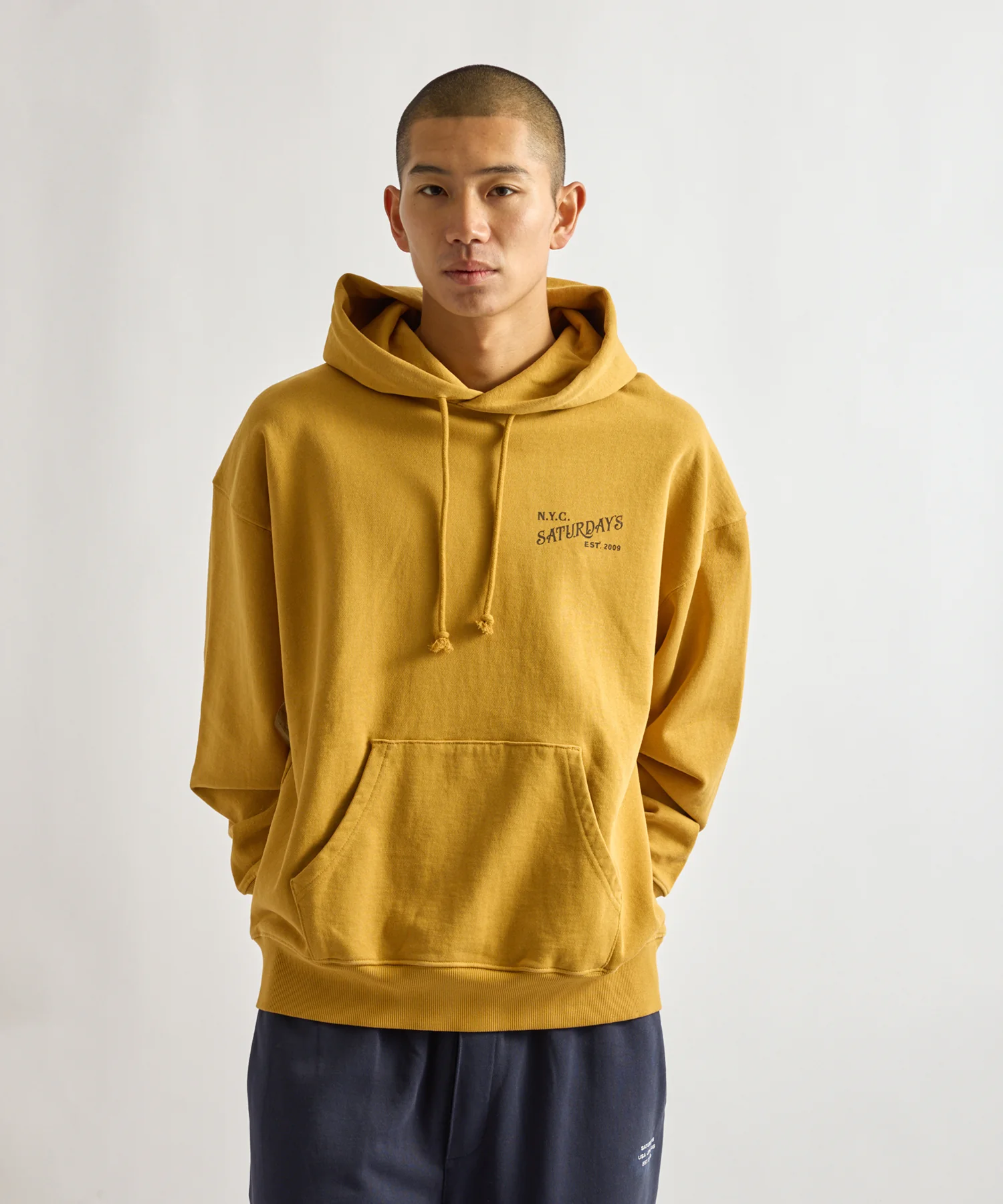 Warren Vintage Serif Relaxed Hoodie - Image 2