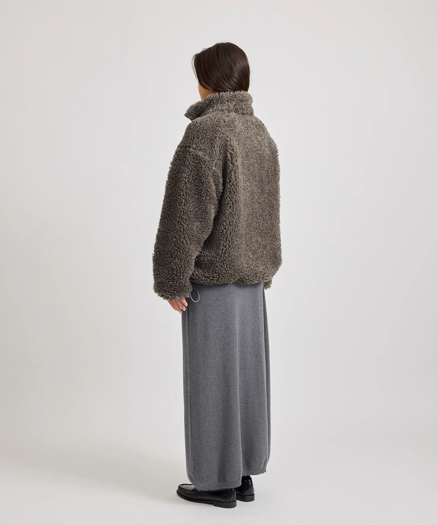 Alessia Boa Fleece Blouson - Image 4