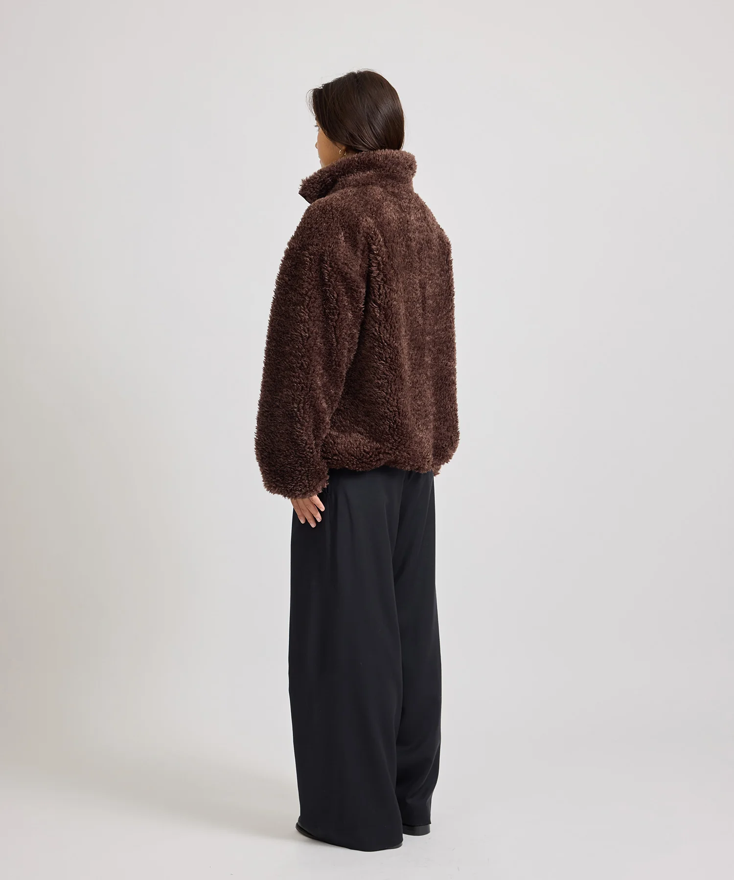 Alessia Boa Fleece Blouson - Image 4