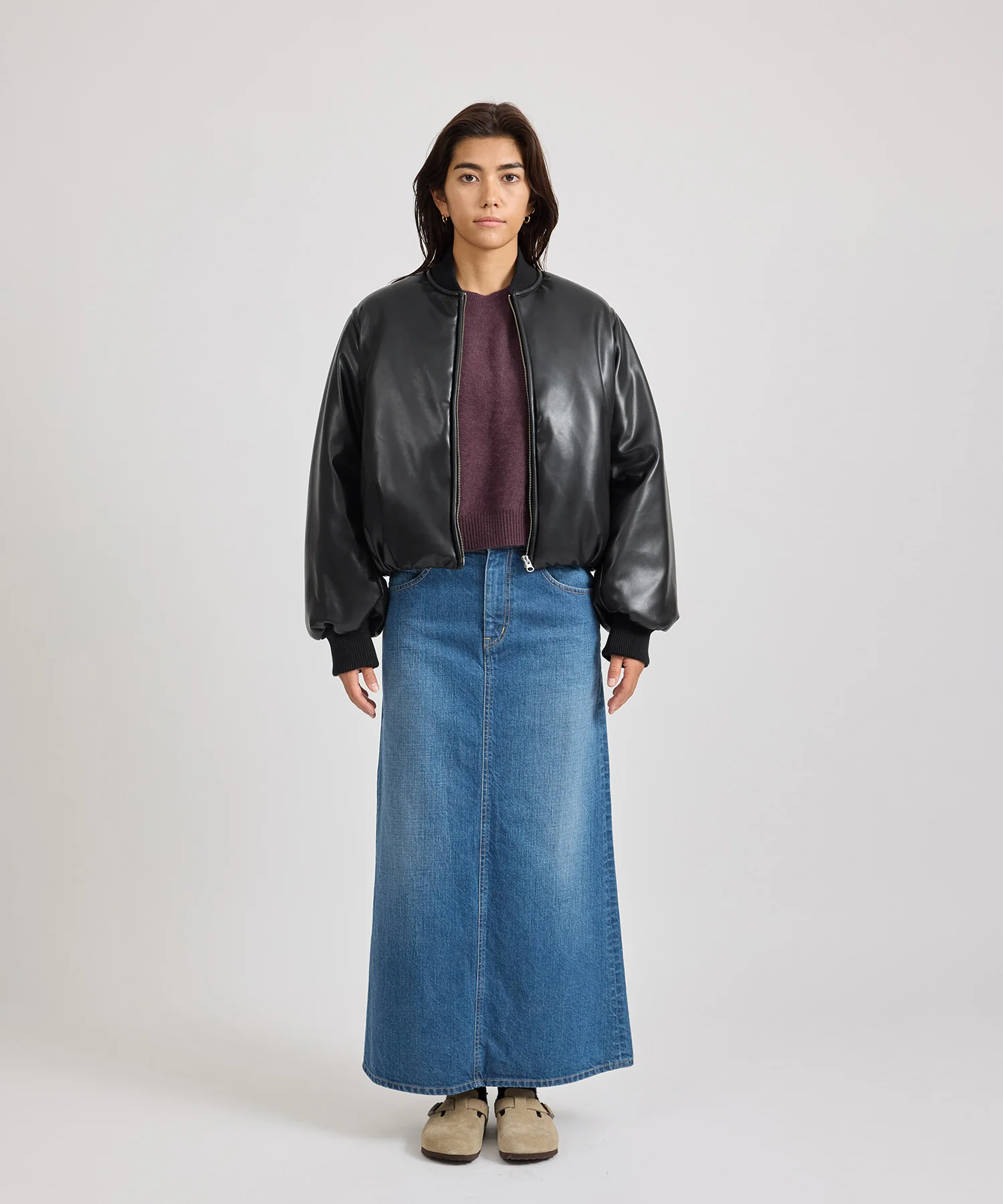 Dorothy Cropped Bomber Jacket - Image 3
