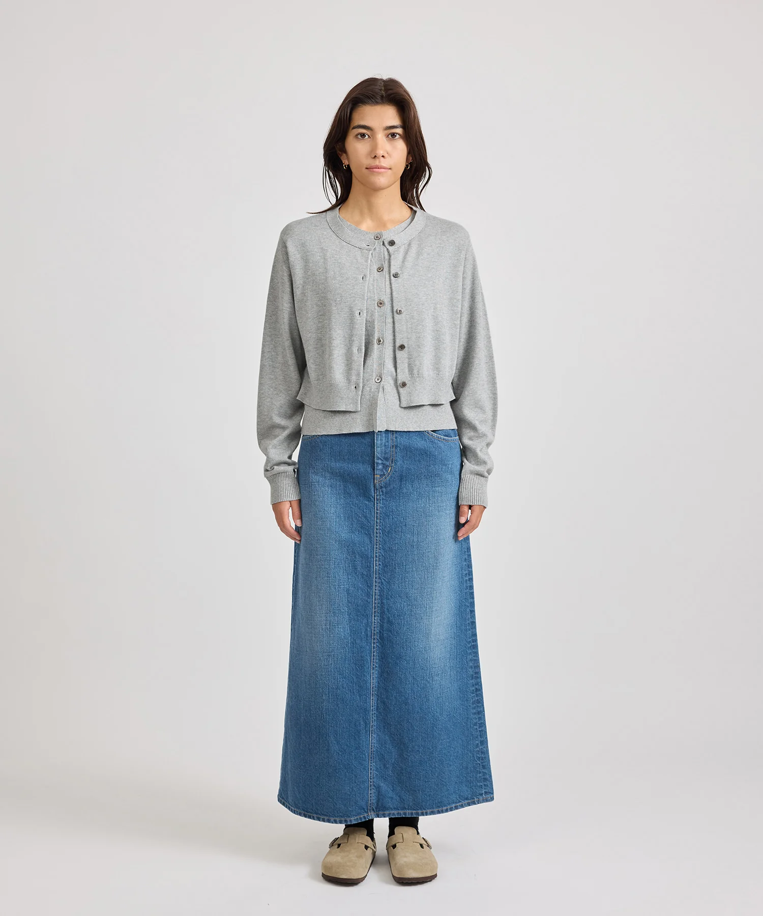 Halle Double Layer Cardigan - Image 3