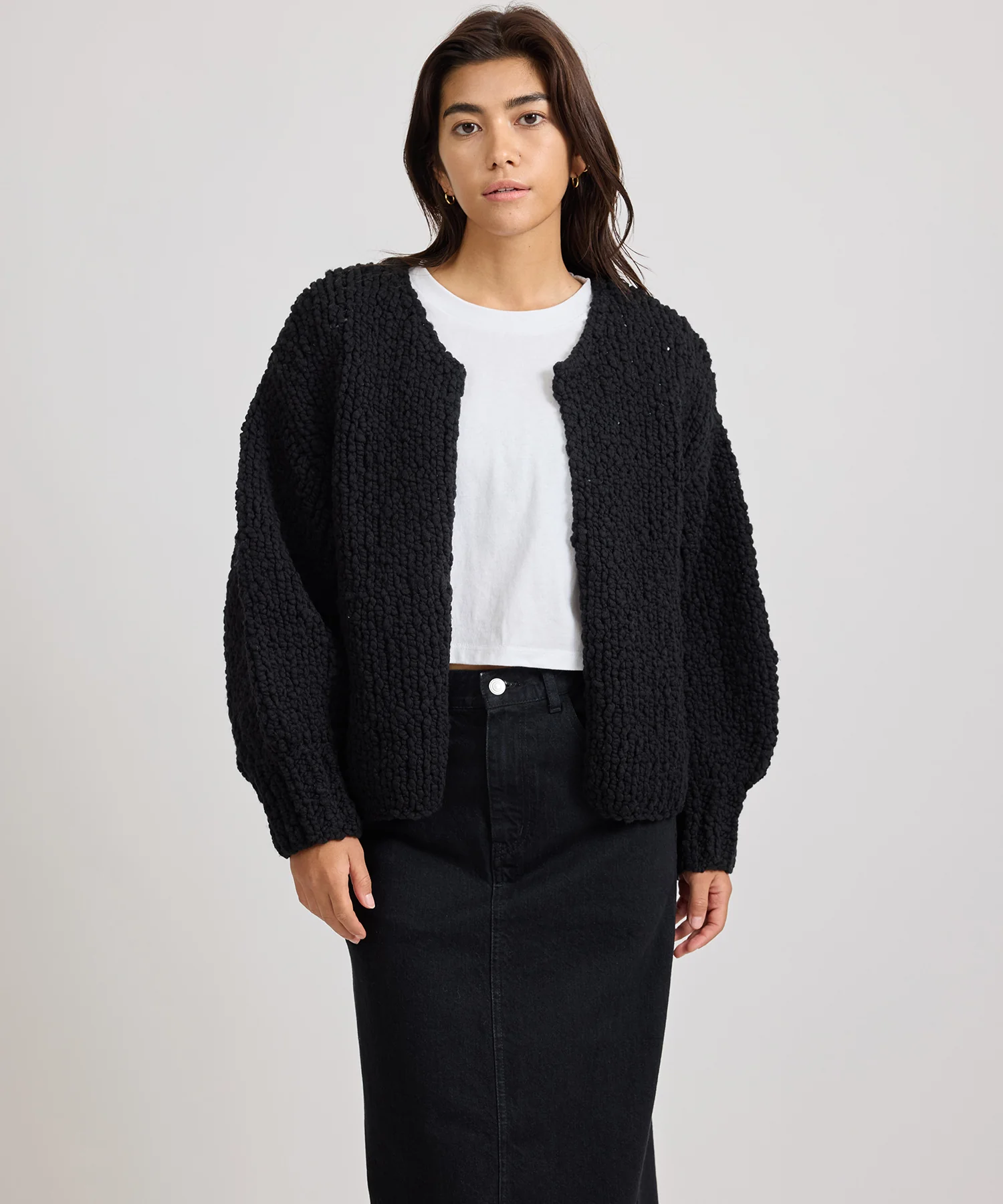 Halle Hand Woven Cardigan - Image 2