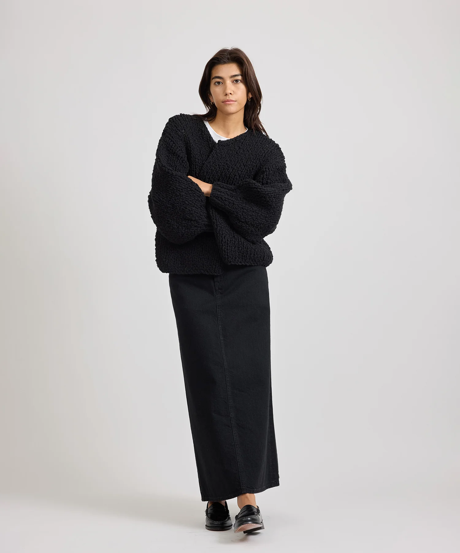 Halle Hand Woven Cardigan - Image 3