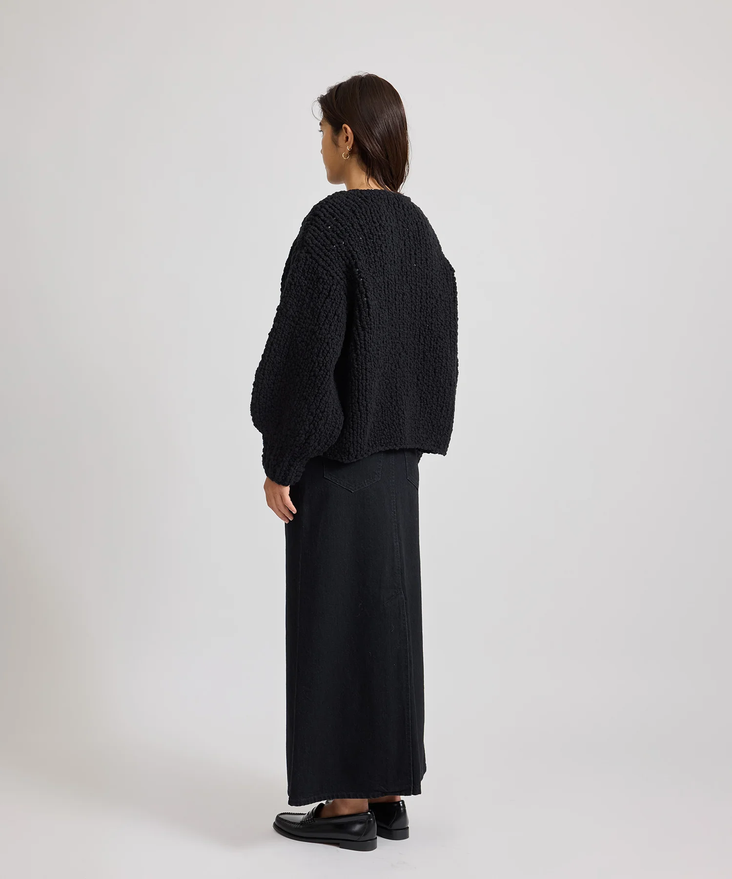 Halle Hand Woven Cardigan - Image 4