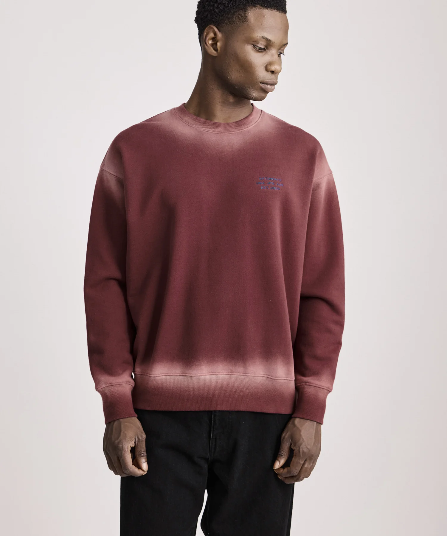 Ari Relaxed Faded Dye Sweatshirt - Image 2