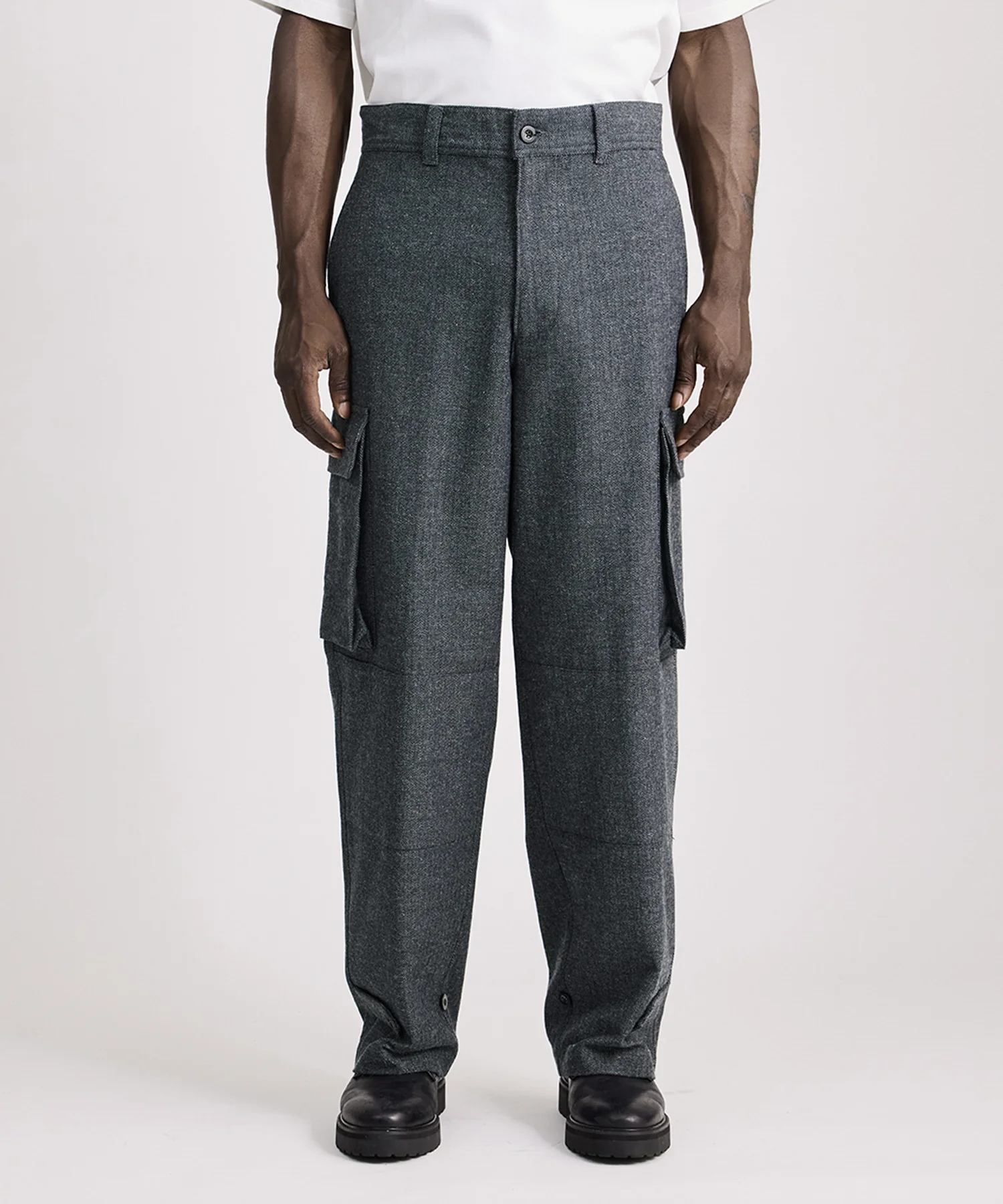 Balugo Herringbone Pant - Image 2