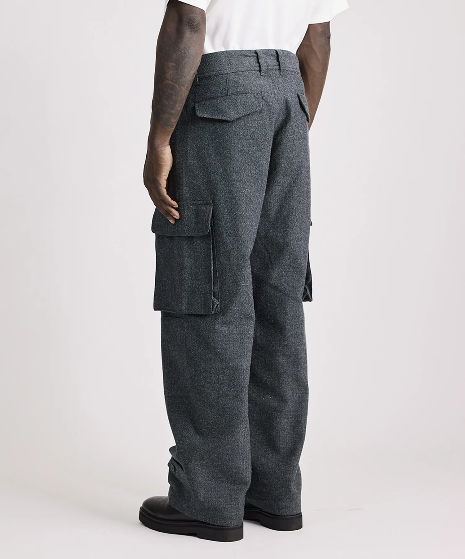 Balugo Herringbone Pant - Image 3