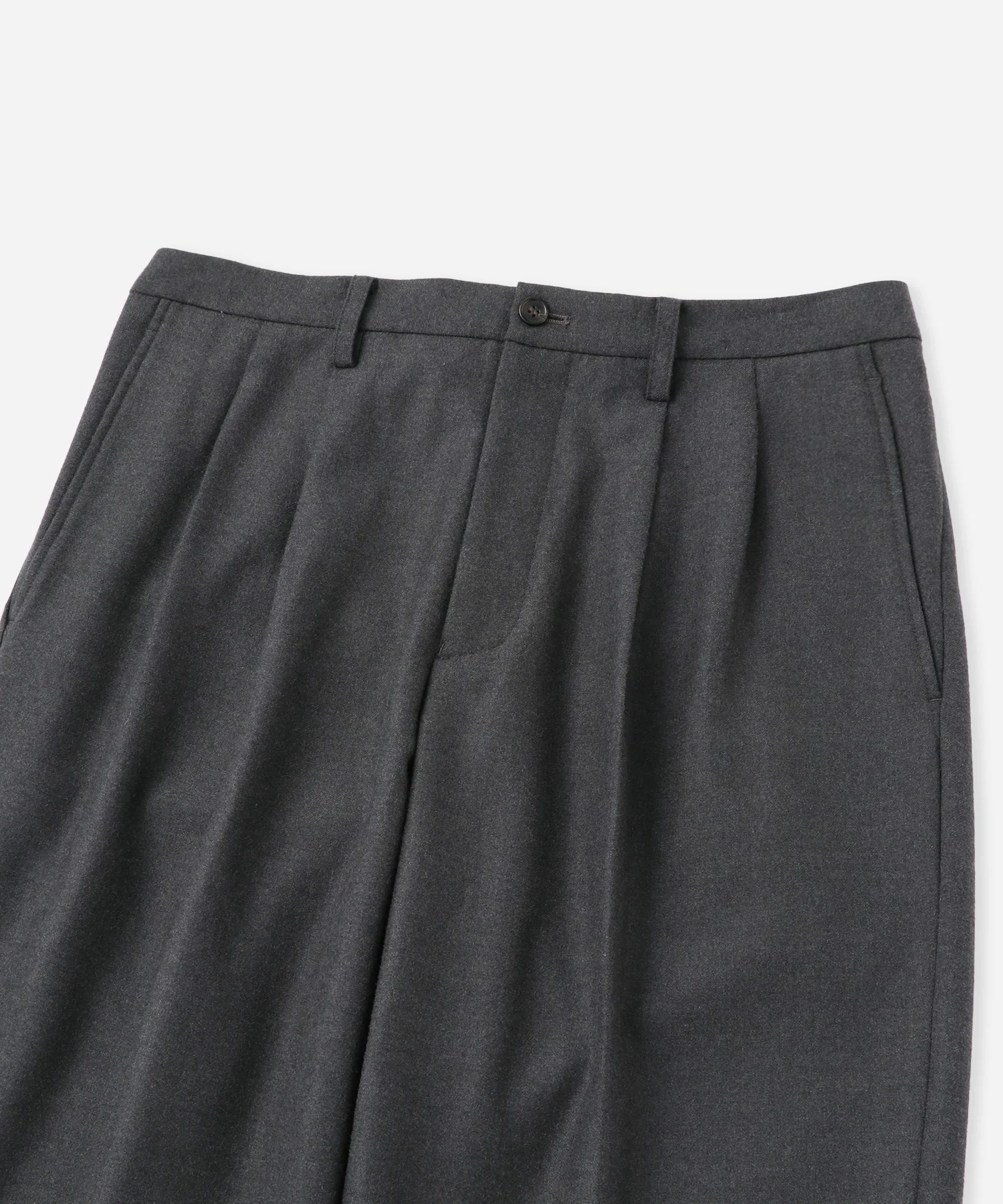 George Flannel Two Tuck Pant - Image 5