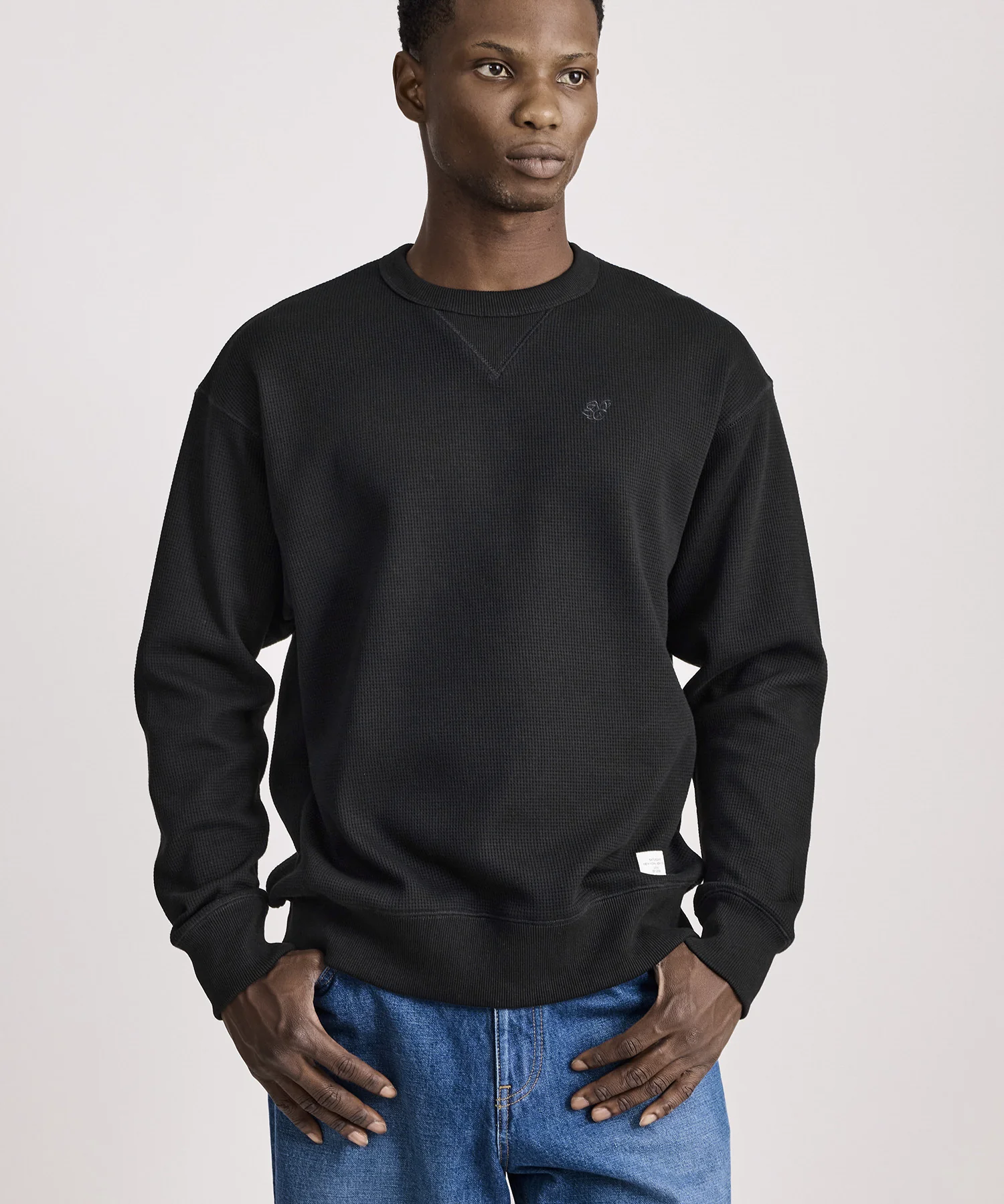 SNYC Waffle Relaxed Top - Image 2