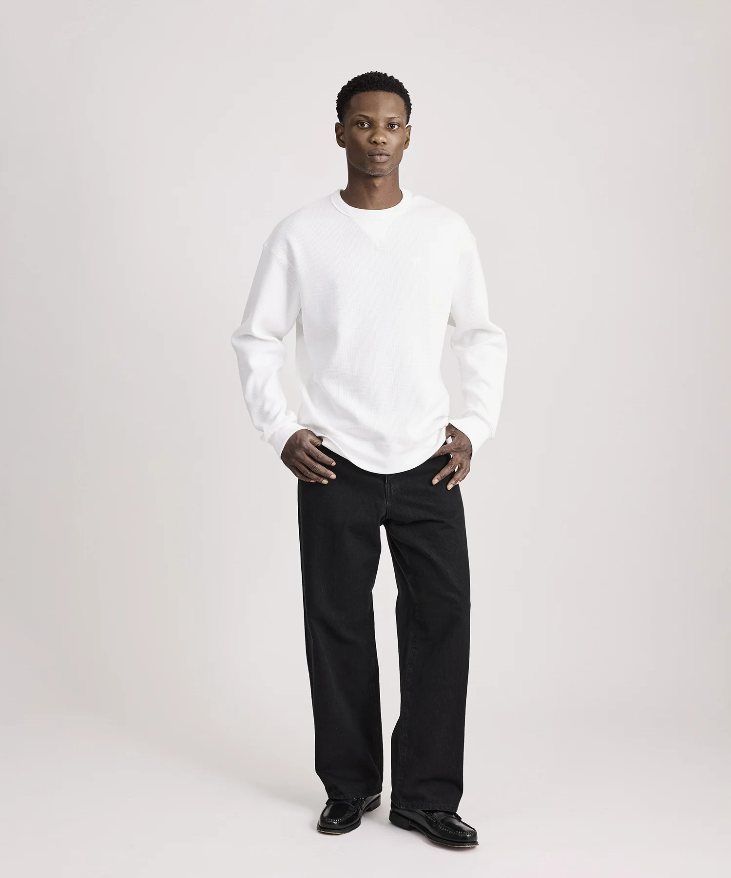 SNYC Waffle Relaxed Top - Image 3