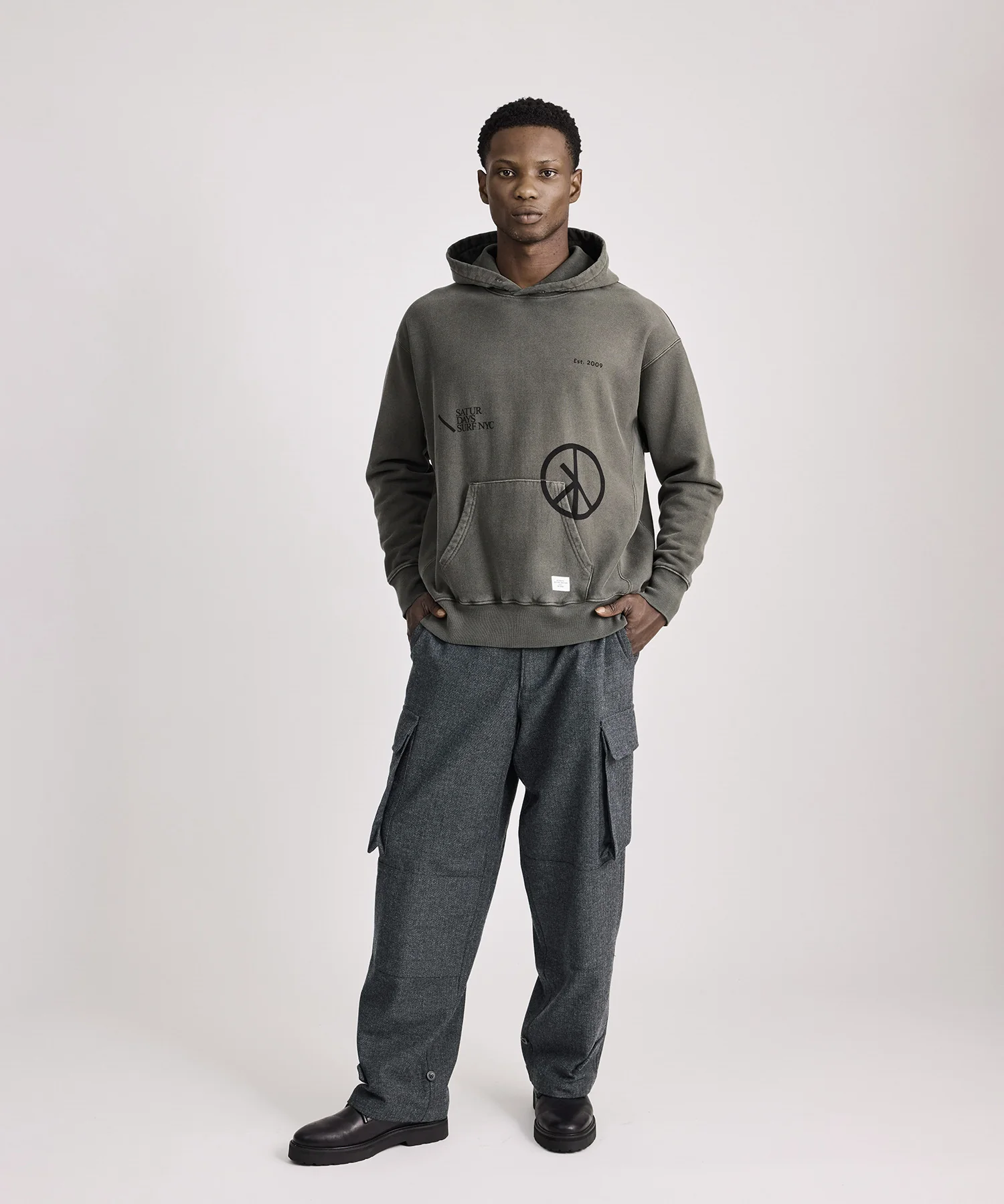 Warren Sunburned Peace Hoodie - Image 3