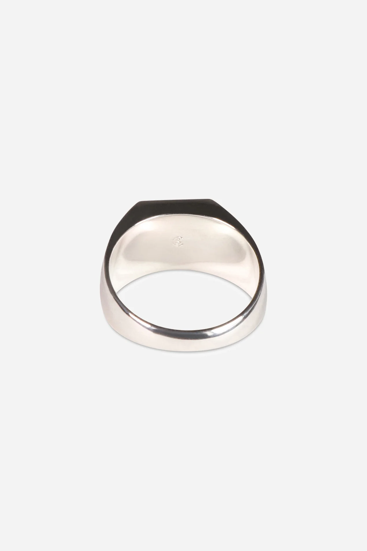 Diamond Signet Ring 925 Sterling Silver - Image 3