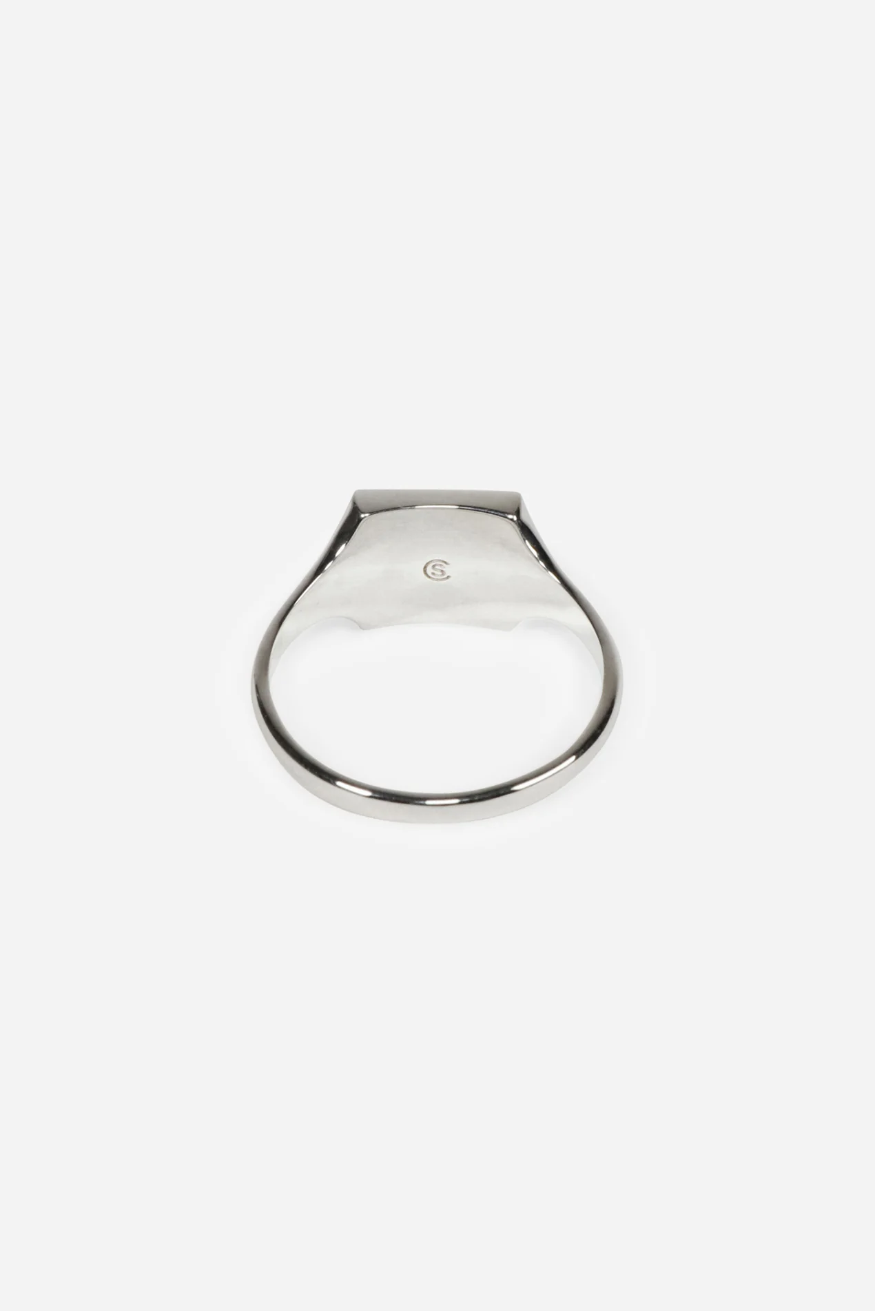 Type 011 Slim Square Signet 925 Sterling Silver - Image 3